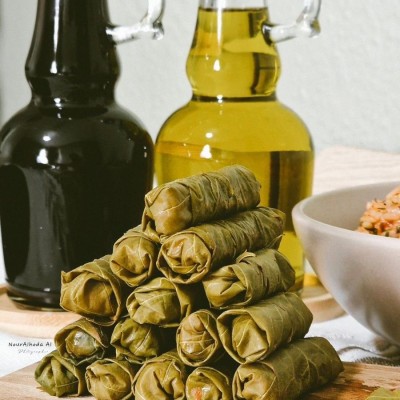 ورق عنب بزيت