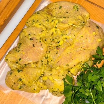 دجاج بالحبق